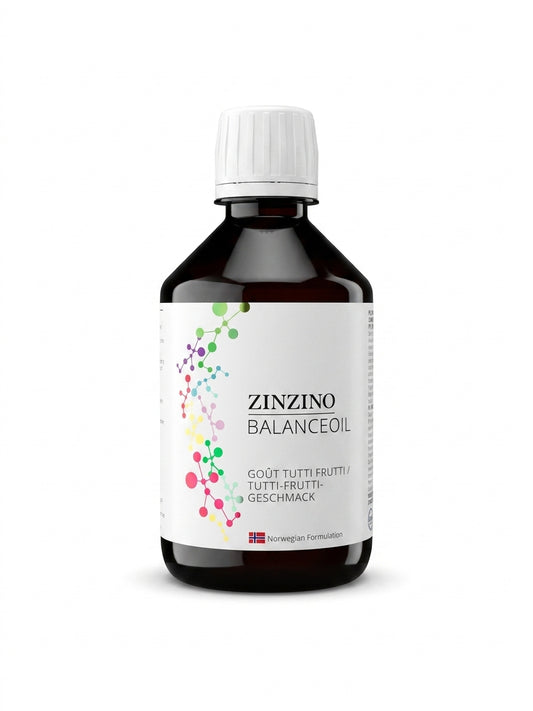 ZinZino BalanceOil+ Fischöl mit Omega-3 2478 mg, Omega-9, Vitamin D3 100ml / 300ml