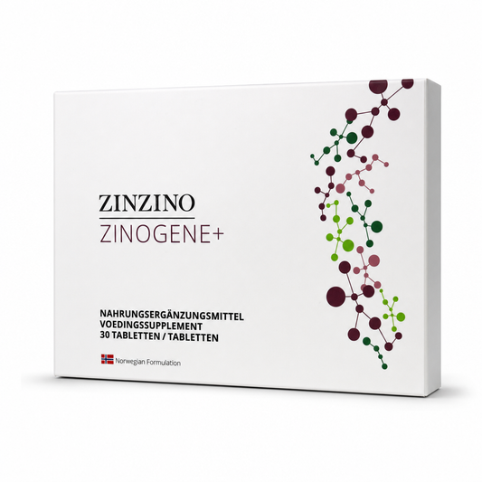 ZinZino ZinoGene+ DNA &amp; Zellschutz – Fucoidan, Vitamin C &amp; Zink Tabletten