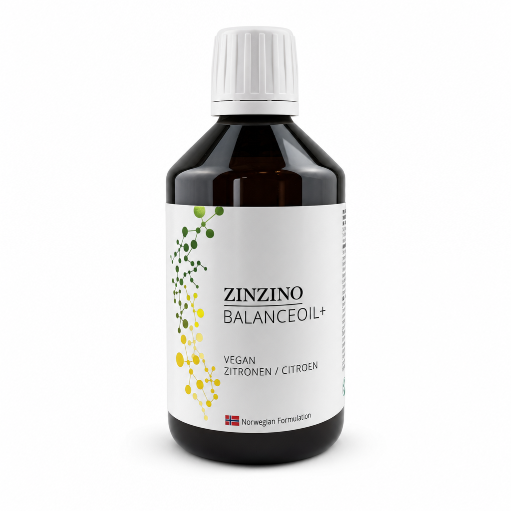 ZinZino BalanceOil+ Fischöl with Omega-3 2478 mg, Omega-9, Vitamin D3 100ml / 300ml