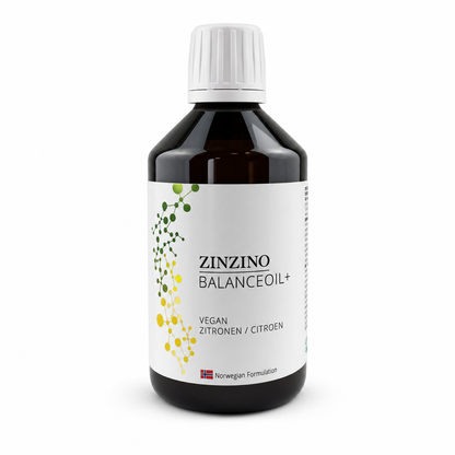ZinZino BalanceOil+ Fischöl with Omega-3 2478 mg, Omega-9, Vitamin D3 100ml / 300ml