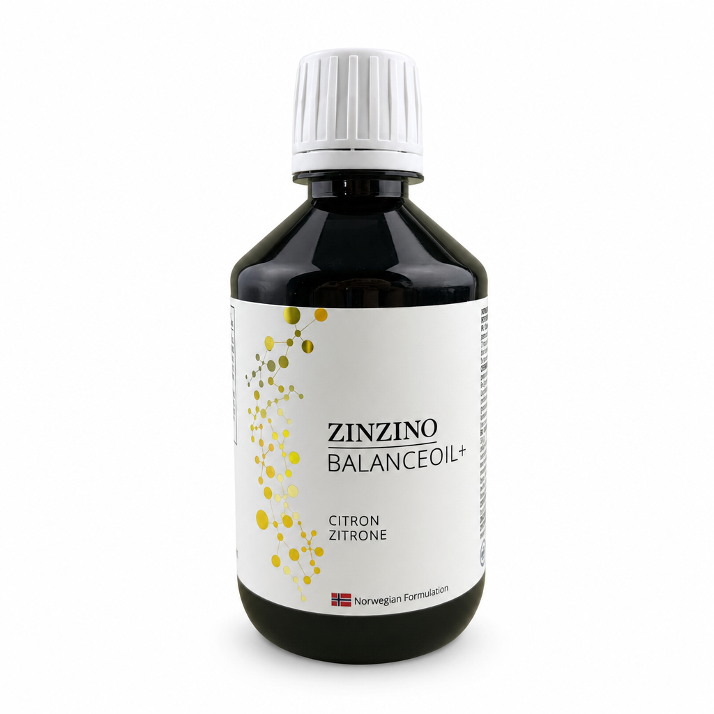 ZinZino BalanceOil+ Fischöl with Omega-3 2478 mg, Omega-9, Vitamin D3 100ml / 300ml