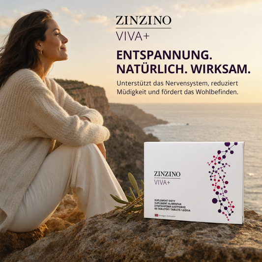 Zinzino Viva+ Stimmung, Fokus & Nerven mit Safran, Magnesium & Vitamin C