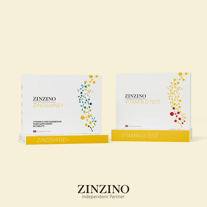 ZinoShine+ – Natural Vitamin D3 & Magnesium for Immunity, Bones & Muscles