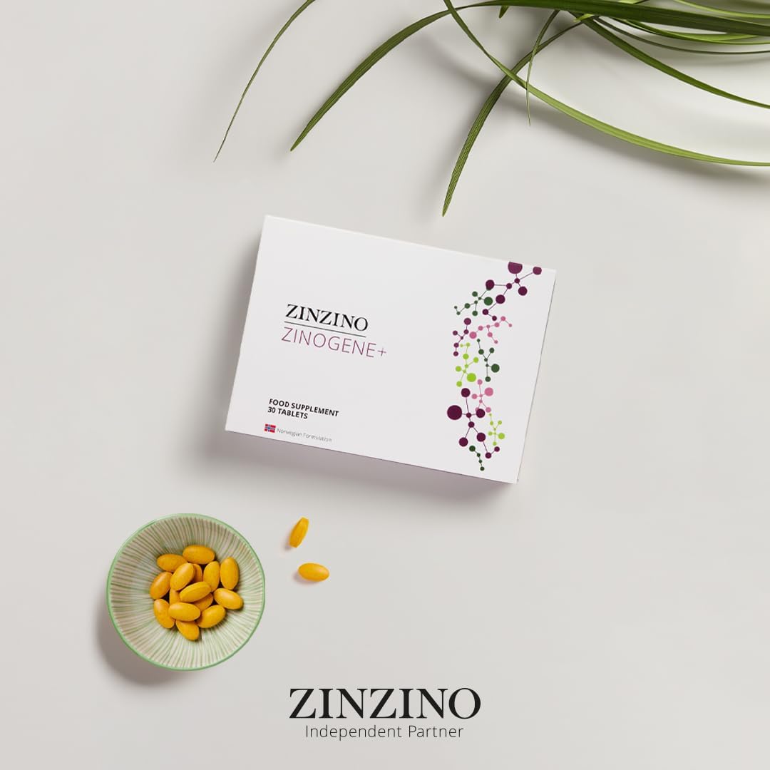 ZinZino ZinoGene+ DNA & Zellschutz – Fucoidan, Vitamin C & Zink Tabletten