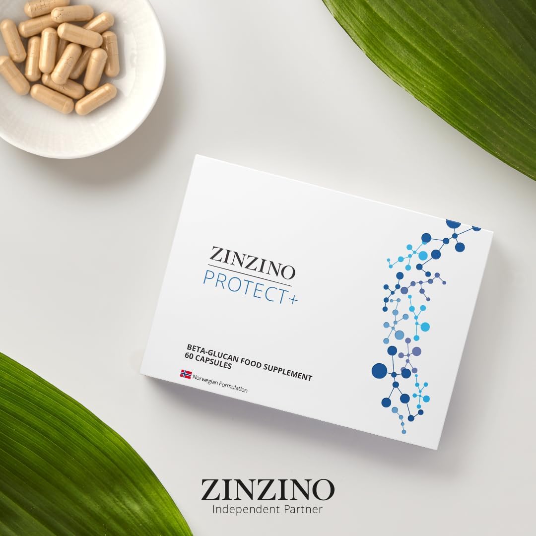 Zinzino Protect+ – Plant-Based Immune Support with Vitamin C, D3 & Beta-Glucans

