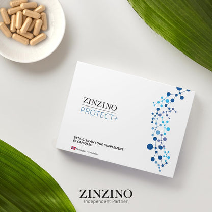 Zinzino Protect+ – Plant-Based Immune Support with Vitamin C, D3 & Beta-Glucans

