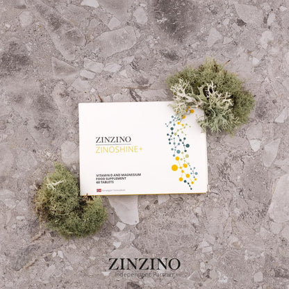 ZinoShine+ – Natural Vitamin D3 & Magnesium for Immunity, Bones & Muscles