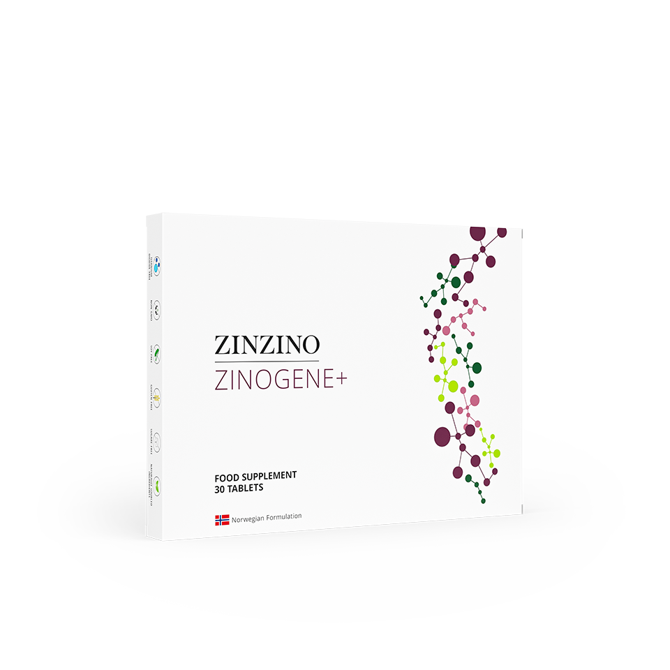 ZinZino ZinoGene+ DNA & Zellschutz – Fucoidan, Vitamin C & Zink Tabletten