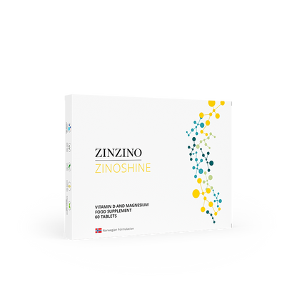 ZinoShine+ – Natural Vitamin D3 & Magnesium for Immunity, Bones & Muscles