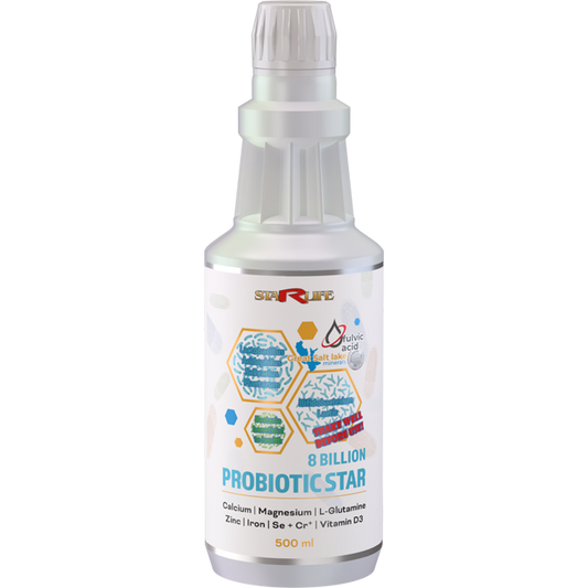 Starlife PROBIOTC STAR – Mikrokapsulierte Probiotika mit 8 Milliarden CFU 500ml